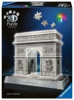 Ravensburger Puzzle 216 Teile Iconics: Triumphbogen Paris - Mit Licht 12008029