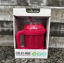 Reduce Cold1 50oz Vacuum Insulated  Stainless Steel Desktop Mug PINK