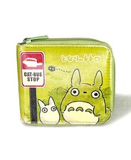 Vintage Totoro Zippered Bi-Fold Wallet from Japan