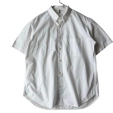 MARGARET HOWELL MHL. Cotton Button Down Shirt White Size L Japanese Minimal