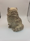 Munro 1995 Tan Himalayan Cat Blue Eyes Musical Figurine Music Box Edelweiss — photo 2