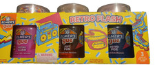 Colorful Elmers Glue Slime Retro Flash Slime Kit Includes Fun Unique Add Ins  