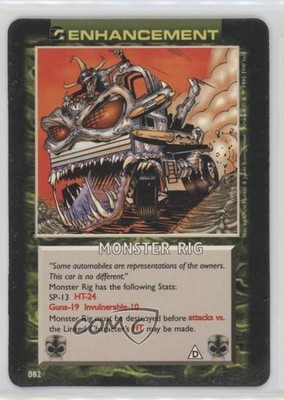 1995 Spawn - Power Cardz Trading Card Game Monster Rig #082