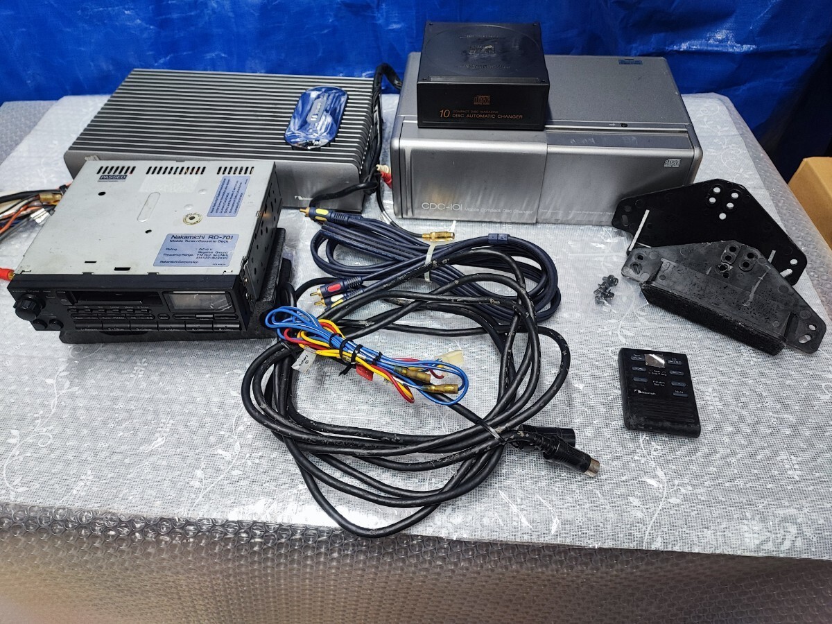 Nakamichi RD-701 CDC-101 PA-304 Mobile Sound System Vintage Audio