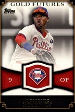 2012 Topps Gold Futures Baseball (Pick Card From List) 02-25
