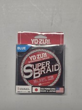 Yo-Zuri SuperBraid 30lb 300 Yard Spool / Blue