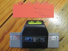 EK Success Paper Punch RETRO FLOWER Continuous Border Scrapbooking Card Making