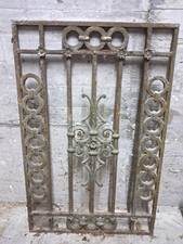 INFERIATA GRATA ANTICA IN FERRO 48X74CM 2 PEZZI