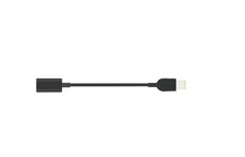 Lenovo 4X90U45346 USB-C to Slim-tip Cable Adapter For USB Device Black