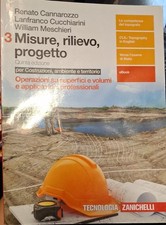 Misure, Rilievo, Progetto 3. 5 ed. - Zanichelli - 9788808468178