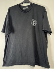 O'shea T Shirt Mens 2XL Black Abersoch Offshore Graphic Print Short Sleeve Tee