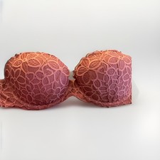 PINK Underwire Bra Size 36C Pink Floral