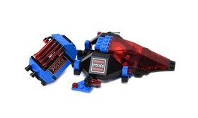 LEGO 6886 Galactic Peace Keeper - 100% COMPLETE - Space Police I w/ Manual