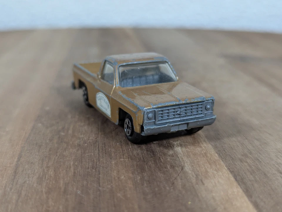 Vintage 1981 ERTL Dukes of Hazard Cooter's Garage Chevrolet Fleetside Pickup HK - Image 2 of 4