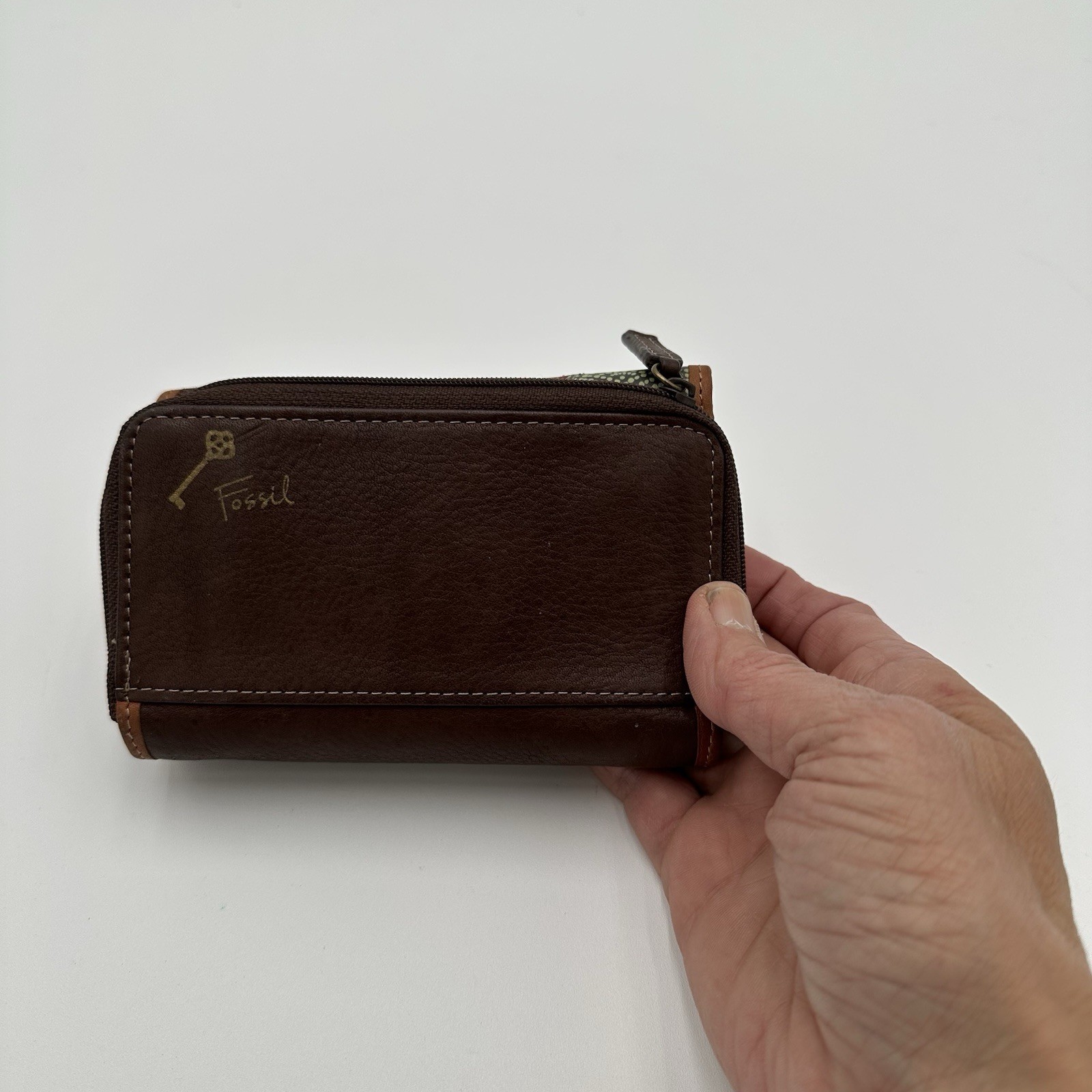 Fossil Wallet Women’s Patchwork Leather E2 Embroi… - image 8