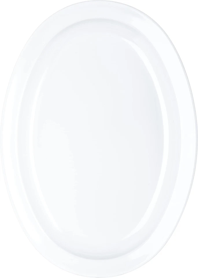 Kingline Plastic Oval Platter Oval Tray for Home and Restaurant, Melamine, 13... - Image 3 of 4