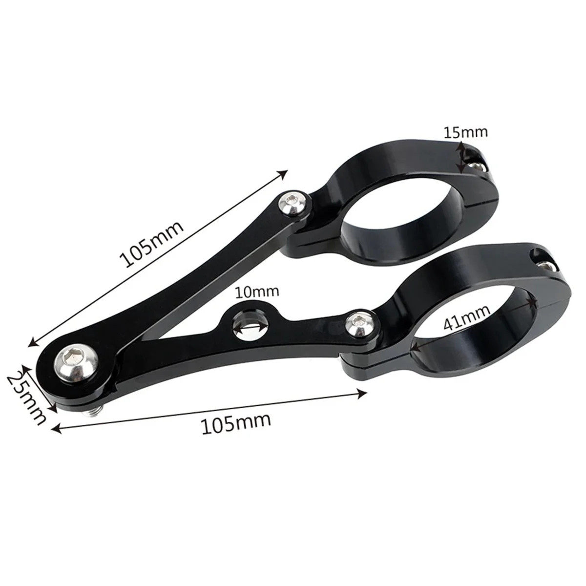 #27Y Motorbikes Accessories,Motorcycle Universal Headlight Bracket Mount Clamp B