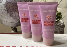 x3 Kiramoon Silkie Rinse Gentle Hydrating Facial Cleanser 20ml (td6)