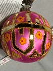 Rare Radko 20th Anniversary Tiffany Gem Pink Ornament