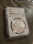 1923 Peace Dollar NGC MS 63 Certified $1 Silver Coin Philadelphia Uncirculated