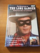 The Adventures Of The Lone Ranger (DVD) 4 Episodes, Clayton Moore...I