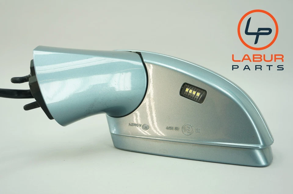 R172 12-19 Mercedes Clase SLK Cubierta Espejo Retrovisor Puerta Delantera Izquierda Plateado C779 Foto 2 de 4