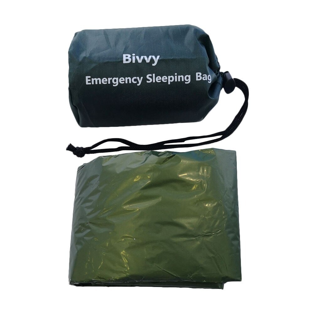 Sac de couchage d'urgence léger pour maintenir la température corporelle en bivouac