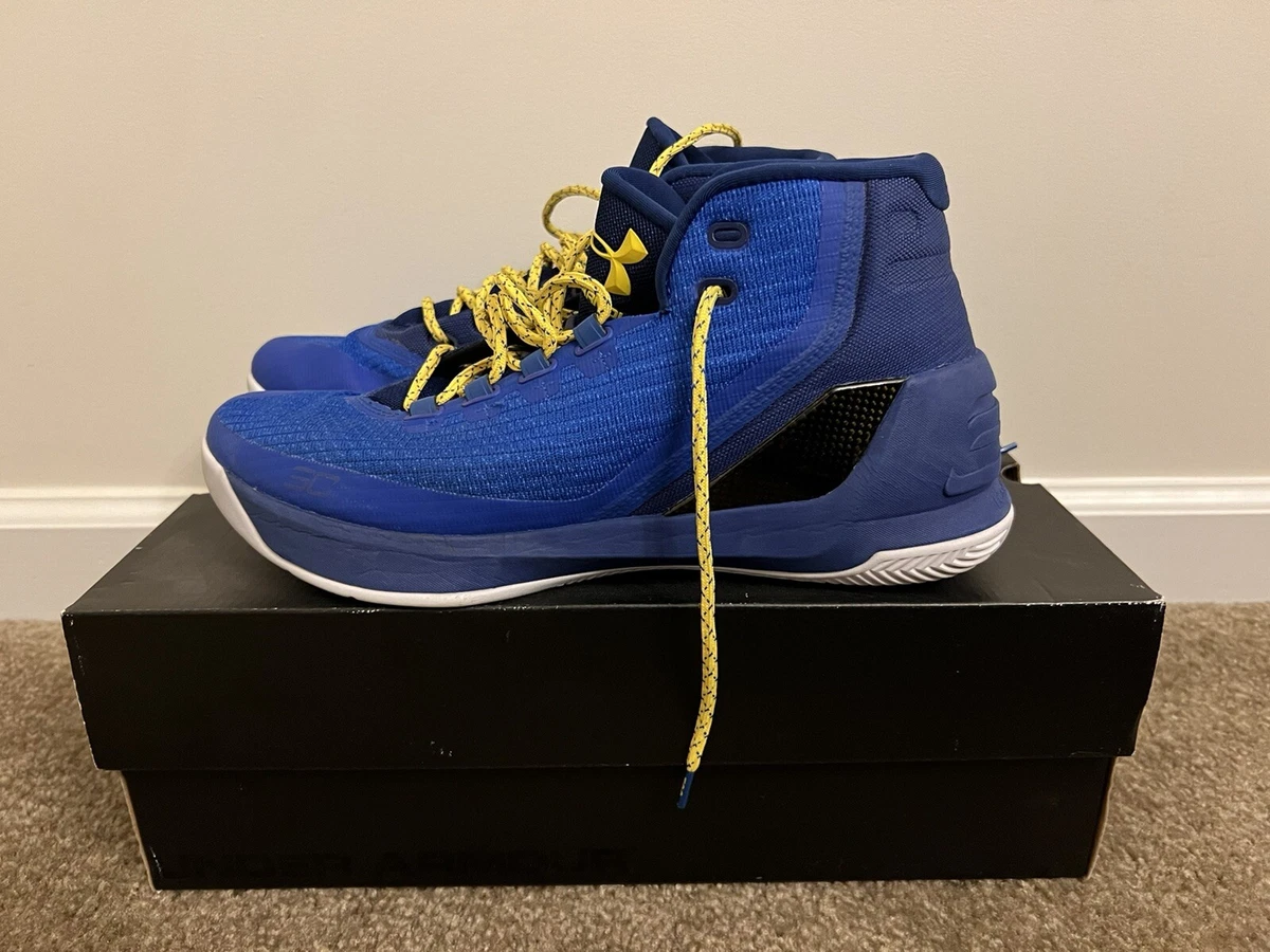 Under armour curry 3 sale men blue