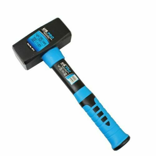 US PRO Lump Hammer 2.5lb 1.13kg Fibreglass Handle Sledge Club Stoning 4500