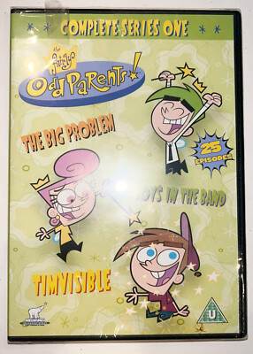 2004 Nickelodeon Nelvana Fairly Odd Parents! Series One DVD Set Sealed.Region 2!