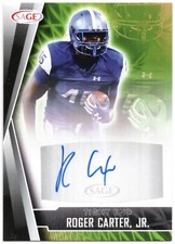 2022 SAGE ROGER CARTER JR. Autograph RC Auto Rookie Card #A-RCJ. rookie card picture