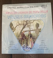 VALSES MEXICANOS- CON EL MARIACHI MEXICO DE PEPE VILLA VOL 7 Vinyl
