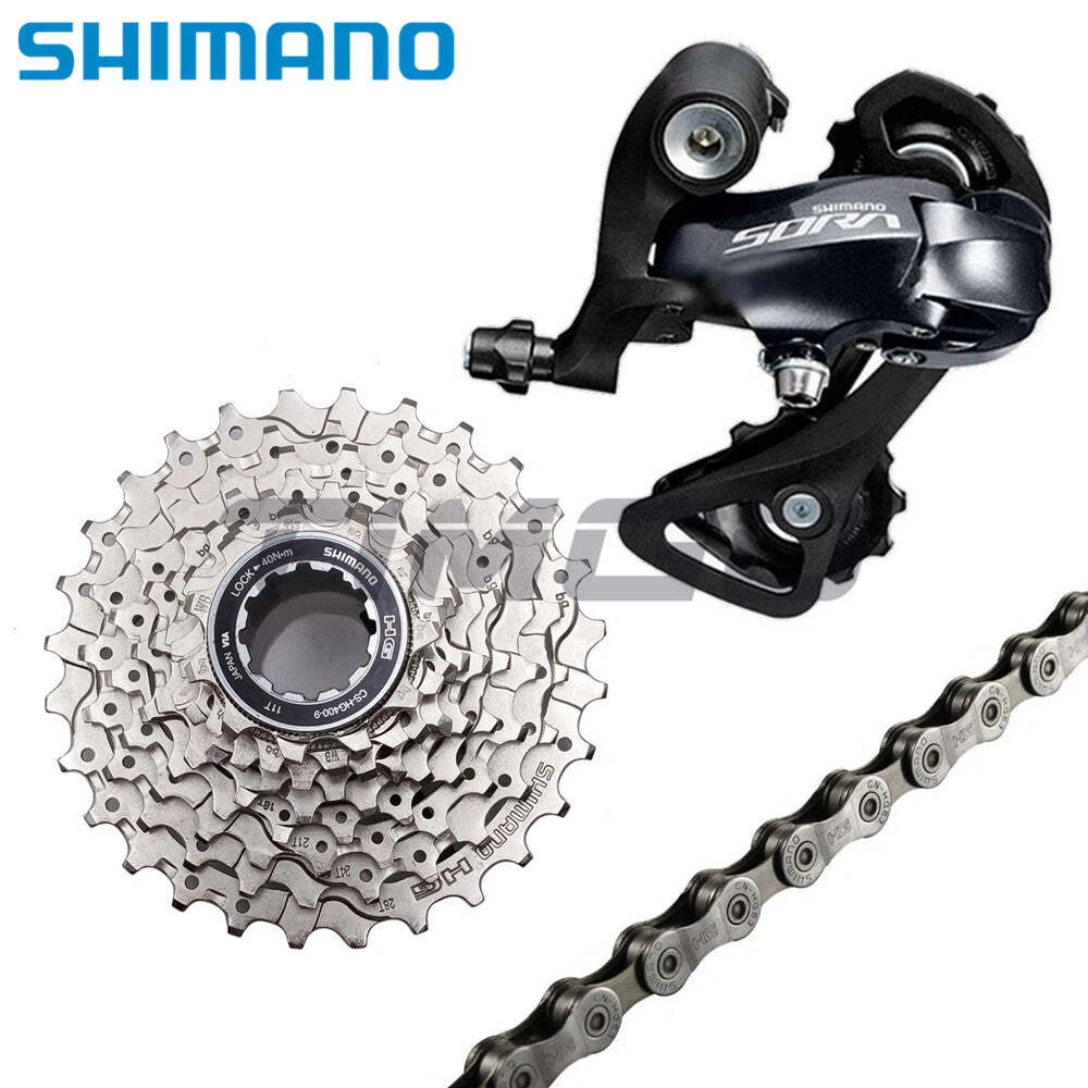 Shimano Sora R3000 Deragliatore Anteriore 2/9V Morsetto Giù Swing