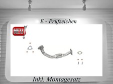 Hosenrohr Abgasrohr Fiat Seicento 187 1.1 Auspuff mit Montagesat 40KW Neu