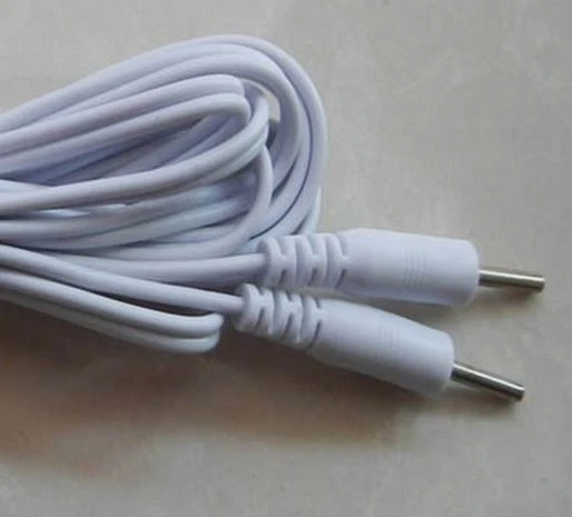 2.5 mm 2 ways Electrode Pads Wire for portable massager - needle type cable - Image 2 of 4