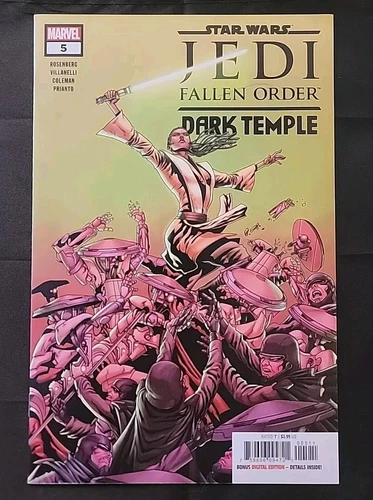 Star Wars Jedi Fallen Order Dark Temple #5 VF/NM (2020) 1st Mention Cal Kestis