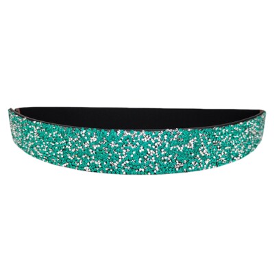 5691 Women\'s Crystal Elastic Waistband Sparkling Rhinestone Elasticated Lovful Stretchy Rhinestone Belt for Women,Elastic Crystal  main image 2