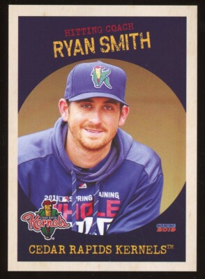 2019 Choice Cedar Rapids Kernels RYAN SMITH RC TWINS HITTING COACH