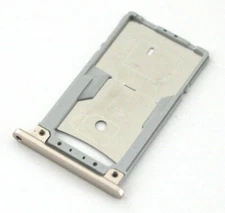 OEM ASUS ZENFONE 3 ZE552KL Z012DB ORIGINAL SILVER DUAL SIM SD CARD HOLDER TRAY