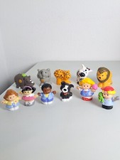 Fisher-Price Mixed Lot of 11 Little People Zoo Animal Figures