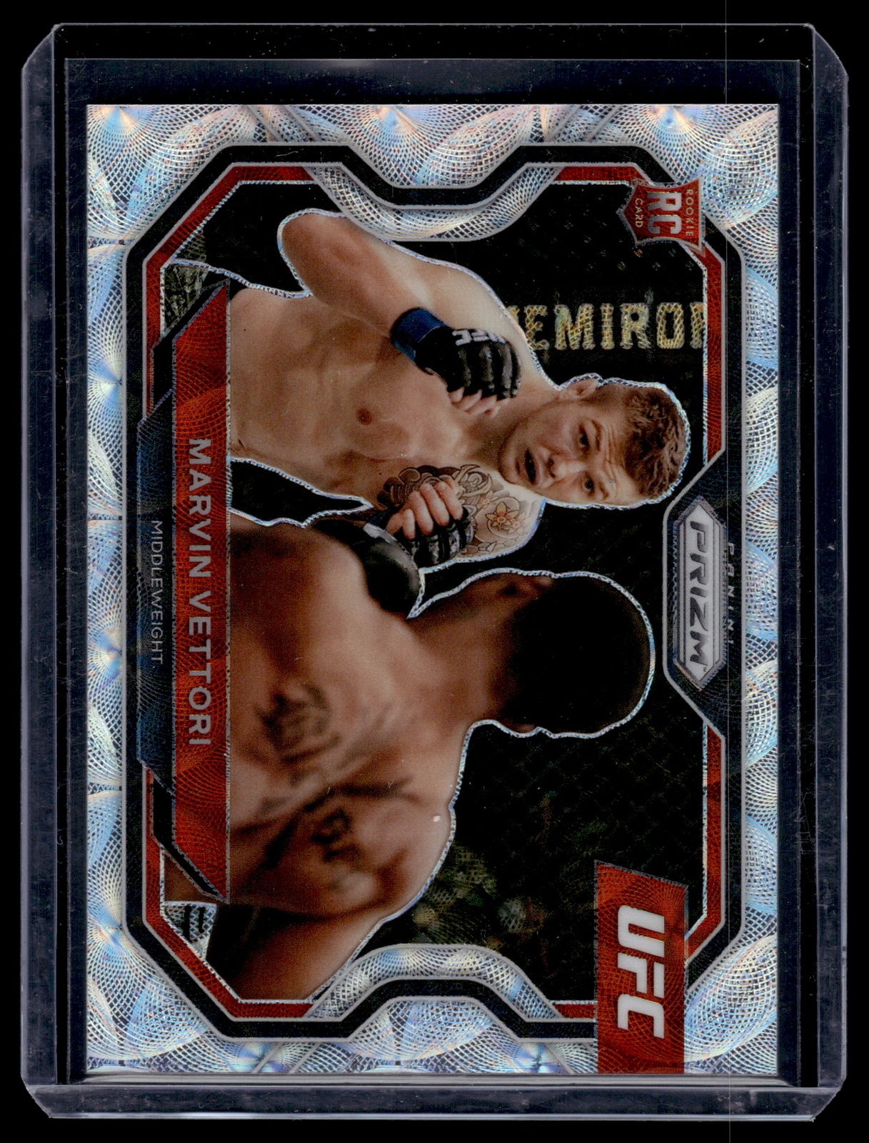 Marvin Vettori 2021 Panini Prizm UFC Premium Box Set Scope Card 55/99 #143