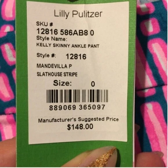 Lilly pulitzer kelly skinny ankle on sale pant