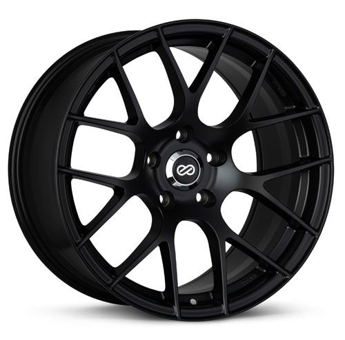 Enkei Raijin 18x9.5 5x114.3 35 Inset 72.6 Bore Black Wheel 467-895 ...