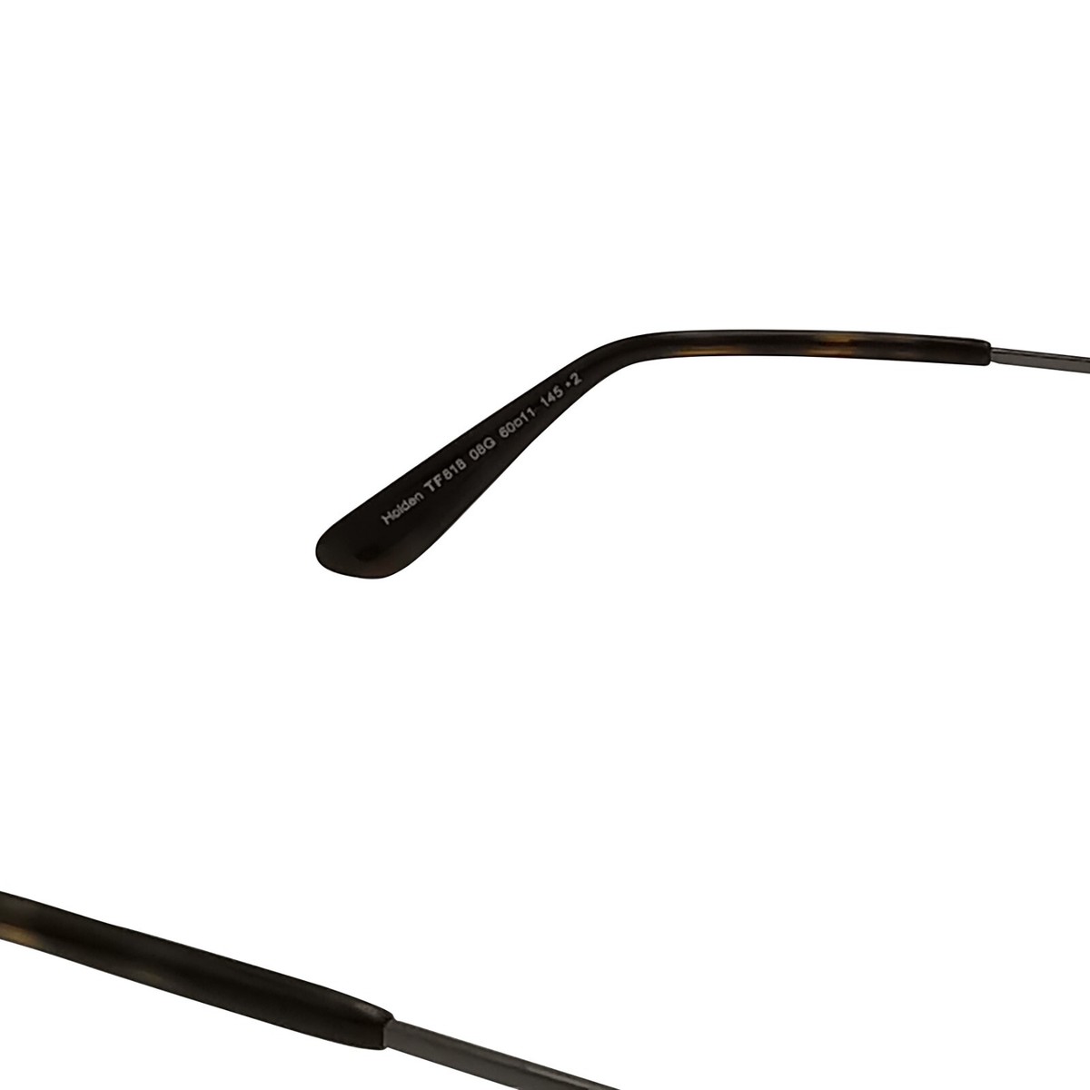 Tom Ford Pilot Sunglasses FT0818 TF 818 Holden 08G Gunmetal Brown