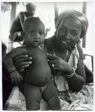 Michel Roueche - Africa - 1950's Vintage Silver Print - 7