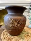 Royal Haeger Earth Wrap Lava Glaze Pottery Vase Vintage 70’s