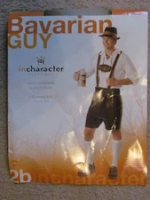 HALLOWEEN COSTUME ADULT MENS BAVARIAN GUY IN CHARACTER