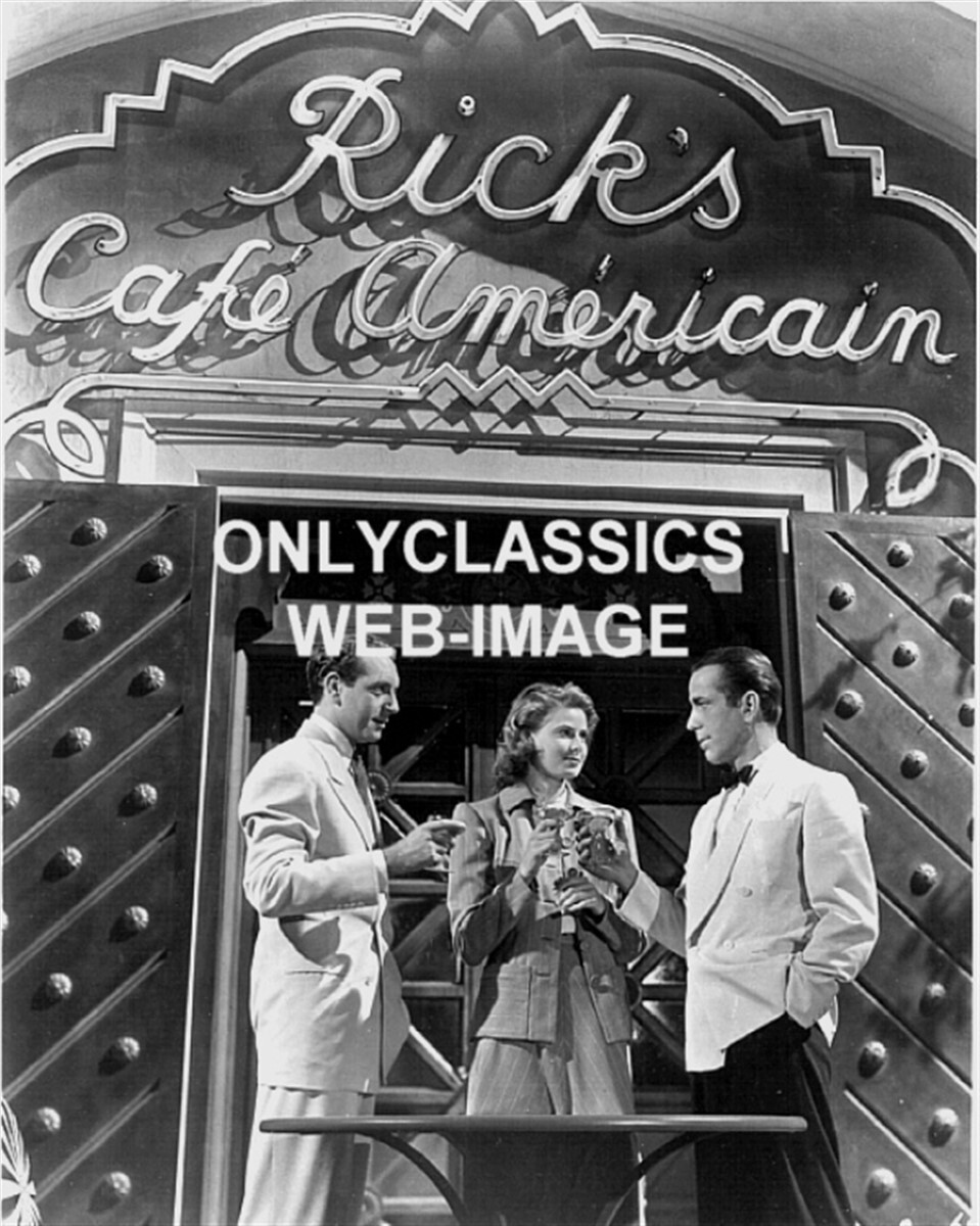 Casablanca Film Ricks Cafe Rick's Cafe Americain TV Shot | From The