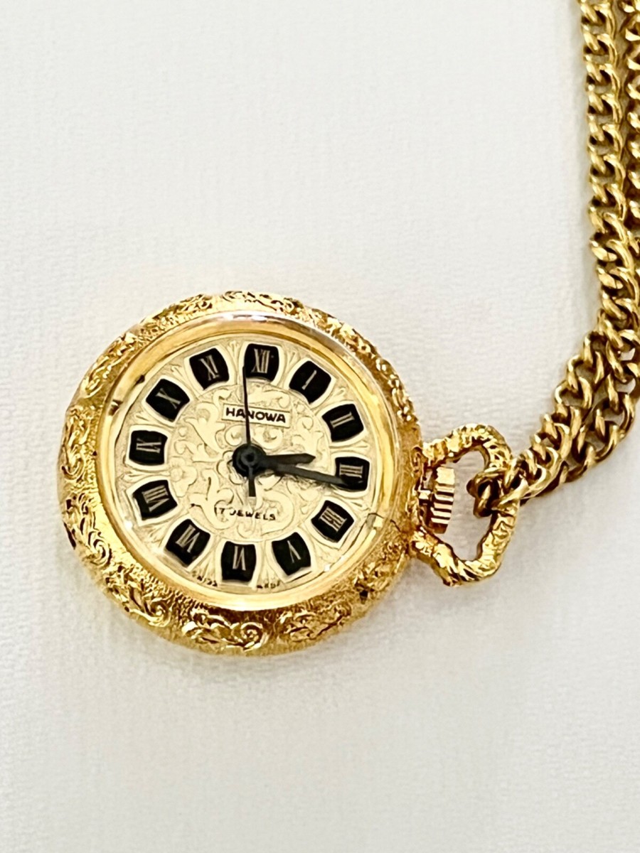Ladies Hanowa Swiss Necklace Watch NEW