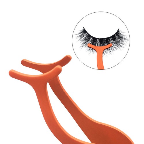 False Eyelashes Clip EyeLash Tweezers Applicator Eye Lash Aid Forcep Tools - Picture 10 of 18